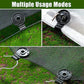 Clips de fixation des bords pour filet de protection solaire épais des serres