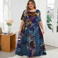 ⏳Offre spéciale à durée limitée ⏰ Robe Tropicale Légère et Fluide