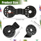 Clips de fixation des bords pour filet de protection solaire épais des serres
