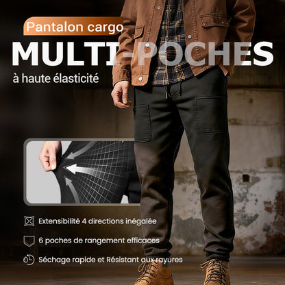 💥Dernier jour de soldes 50 % DE RÉDUCTION🏆MultiPants – Pantalon cargo résistant et extensible avec multiples poches