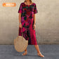 ⏳Offre spéciale à durée limitée ⏰ Robe Tropicale Légère et Fluide