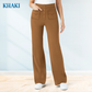 Pantalon extensible confortable et décontracté pour femmes