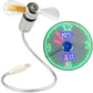 🔥Offre spéciale🔥Ventilateur USB avec éclairage d'horloge LED