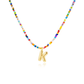 ✨Collier avec Perles et Lettre pour Femme (A-Z)
