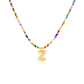 ✨Collier avec Perles et Lettre pour Femme (A-Z)