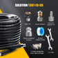 💦 50% DE RÉDUCTION ! 🚿 Kit de Nettoyage Haute Pression 5800 PSI pour Égouts - Buse Rotative et Flexible Renforcé pour Déboucher les Canalisations 🛠️✨