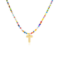 ✨Collier avec Perles et Lettre pour Femme (A-Z)