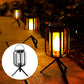 Lampe d'extérieur en forme de lanterne solaire avec 4 modes d'éclairage
