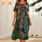 ⏳Offre spéciale à durée limitée ⏰ Robe Tropicale Légère et Fluide