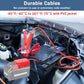 Câble de Démarrage pour Batterie de Voiture 6 Pieds 12AWG avec Adaptateur