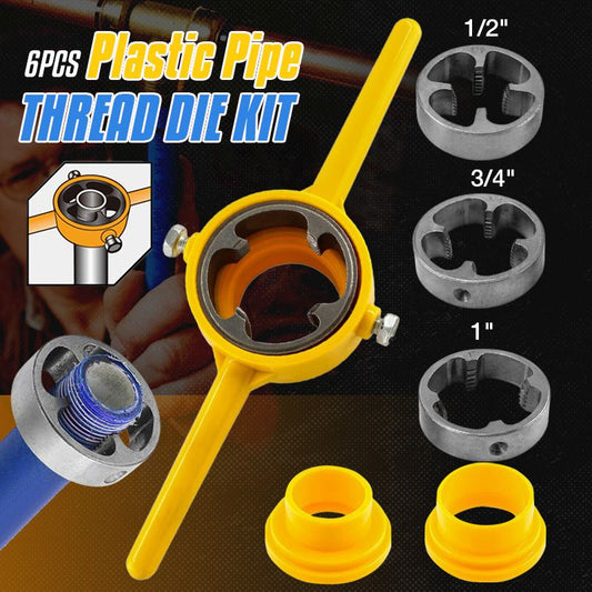 🔥🔥🔥 6 kit de moule de filetage de tuyau en plastique (demi - prix limité dans le temps)
