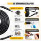 💦 50% DE RÉDUCTION ! 🚿 Kit de Nettoyage Haute Pression 5800 PSI pour Égouts - Buse Rotative et Flexible Renforcé pour Déboucher les Canalisations 🛠️✨