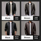 ❄️Soldes d'hiver : 50 % de réduction🔥Veste en Cuir PU Classique pour Homme