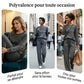 📢📢 50 % de réduction !! ⏰Ensemble Femme Décontracté avec Haut et Pantalon à Cordon de Serrage👕👖