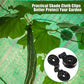 Clips de fixation des bords pour filet de protection solaire épais des serres