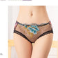 🔥👙🌹Culotte en Coton Antibactérien avec Broderie en Dentelle