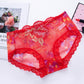 🔥👙🌹Culotte en Coton Antibactérien avec Broderie en Dentelle