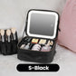 ✨ 50 % de réduction + livraison gratuite 🔥 Trousse de maquillage portable avec miroir LED – Maquillage parfait partout
