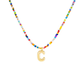 ✨Collier avec Perles et Lettre pour Femme (A-Z)