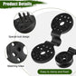 Clips de fixation des bords pour filet de protection solaire épais des serres