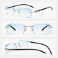 🔥Nouvelles lunettes de lecture à double usage anti-bleu haute dureté en saphir✨