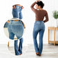 🔥50% de réduction🎅Jean tendance grande taille à haute élasticité pour le contrôle du ventre