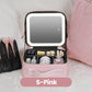 ✨ 50 % de réduction + livraison gratuite 🔥 Trousse de maquillage portable avec miroir LED – Maquillage parfait partout