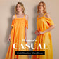 🏖️ Summer Sale 💃 Robes Maxi épaules froides pour femmes