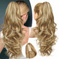 💜 Promotion limitée — 50 % de réduction ! 💜 Extension de queue de cheval ondulée à clip