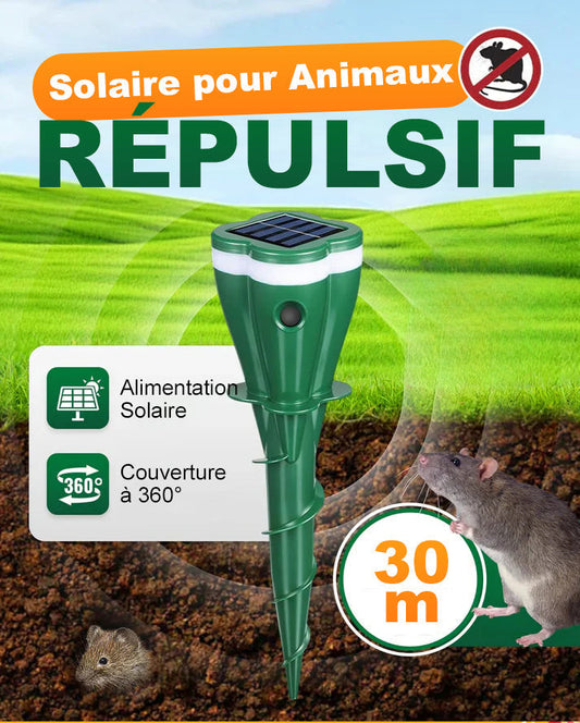 🐭✨Répulsif solaire étanche contre les souris 🌞💧