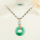 ✨️54% de réduction✨️Collier de Paix et Bénédiction en Jade Hetian