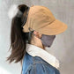 Casquette Ajustable de Soleil des Femmes pour Queue de Cheval 🔥50% de réduction
