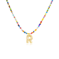 ✨Collier avec Perles et Lettre pour Femme (A-Z)