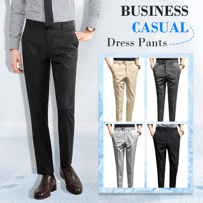 PANTALON formel solide coupe ajustée (achetez-en 2 livraison gratuite)