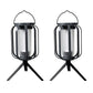 Lampe d'extérieur en forme de lanterne solaire avec 4 modes d'éclairage