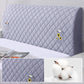 🛏️ 60% DE RÉDUCTION LIMITÉE! ✨ Housse Rembourrée pour Tête de Lit - Protection Douce et Antidérapante en Velours avec Fermeture Élastique 🛌🌟