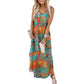 👗🌺Robe Longue d’Été Sans Manches avec Poches