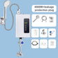 🔥50% DE RÉDUCTION ! ✨ Chauffe-eau Instantané sans Réservoir - Design Compact avec Contrôle de Température Numérique pour Économie d'Énergie ⚡🚿