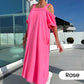 🏖️ Summer Sale 💃 Robes Maxi épaules froides pour femmes