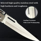 📢✨50% de réduction pour une durée limitée💥Couteau pliant portable en acier inoxydable pour l'extérieur🔪