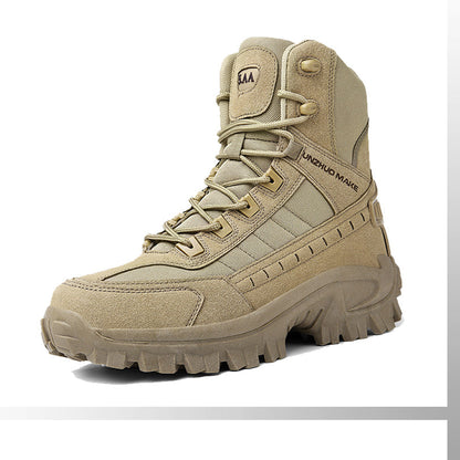 🥾50 % de réduction – Offre spéciale!🔥Bottes de sport tactiques montantes💧Imperméables & antidérapantes, durabilité améliorée