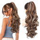 💜 Promotion limitée — 50 % de réduction ! 💜 Extension de queue de cheval ondulée à clip