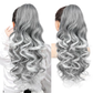 💜 Promotion limitée — 50 % de réduction ! 💜 Extension de queue de cheval ondulée à clip