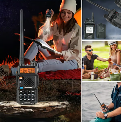 🔥Vente chaude 50 % de réduction🔥📡 UV-5R Radio amateur à longue portée UV5R Radio bi-bande Walkie