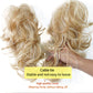 50% de Réduction – 📢 Postiche Chignon Flou Volumineux avec Peigne à Pinces et Fibre Thermorésistante pour Look Salon en 30s