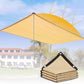 Toldo multifunción impermeable y parasol