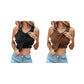 ✨50% de réduction✨Débardeur côtelé avec soutien-gorge à étagère pour femme