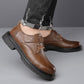 📢📢50 % de réduction！！！📍Chaussures Rétro Respirantes en PU Cuir à Semelle Souple pour Hommes