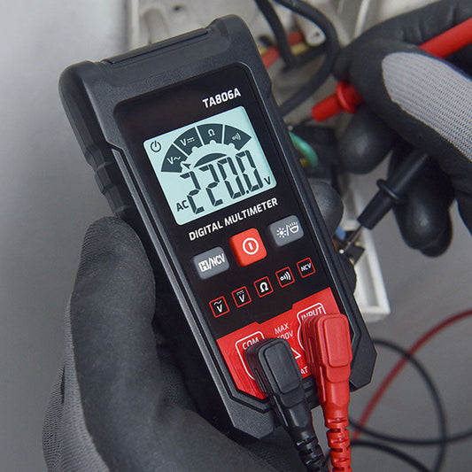 Testeur de Multimètre Numérique Compact avec Reconnaissance Automatique
