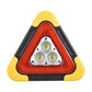 🚗2-EN-1 Lampe de Signalisation d'Urgence Solaire Triangulaire pour le Bord de Route